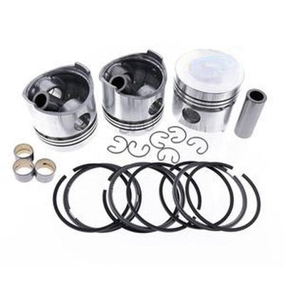 Kit de Pistões e Anéis 129001-22081/22500 para Motores Yanmar Komatsu