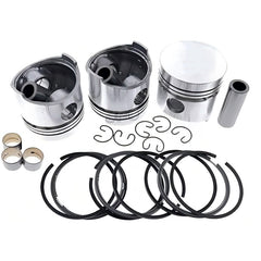 Piston Kit & Ring Set YM129001-22081 YM129001-22500 for Yanmar 4TNE88 Komatsu 4D88E-3 Engine