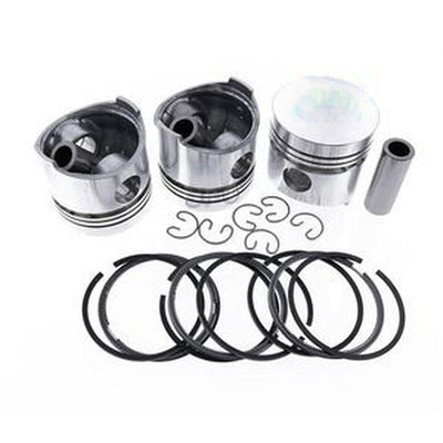 STD Piston Kit with Ring for Kubota D1301 Engine Tractor