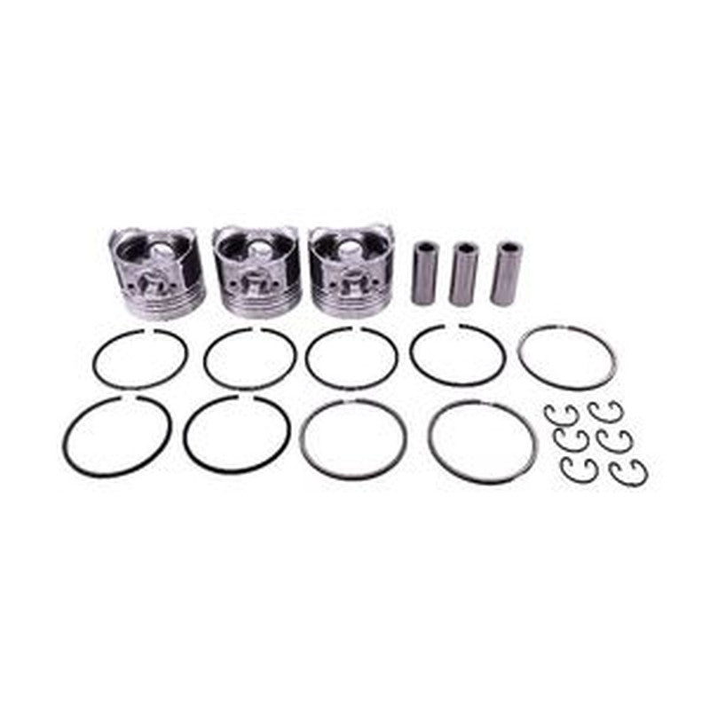 Piston & Ring Set 6670393/6670395 for Bobcat Excavators E14 E16 319 321 323 buymachineryparts