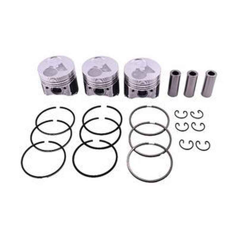 Piston & Ring Set 6670393/6670395 for Bobcat Excavators E14 E16 319 321 323