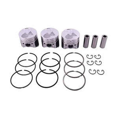Piston & Ring Set 6670393/6670395 for Bobcat Excavators E14 E16 319 321 323