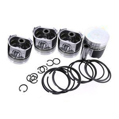 Piston & Ring Set AM878606 for Yanmar 3TNE84/4TNE84 Tractor Engines