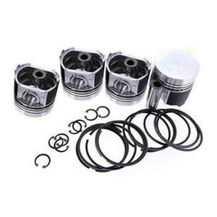 Piston & Ring Set AM878606 for Yanmar 3TNE84/4TNE84 Tractor Engines