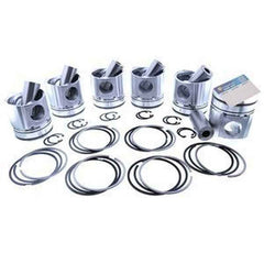 Piston & Ring Kit STD for Mitsubishi S6R Engine Hitachi EX1200-5C