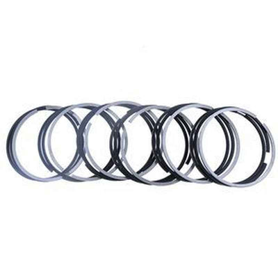 Piston Ring 02/800304 for Isuzu 4BG1/6BG1 Engine, JCB JS130/180/200/220/240 Excavator