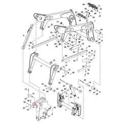 Pivot Pin 7175270 for Bobcat Skid Steer Loader S530 S570 S590 S595 S650 S740 S750 S770