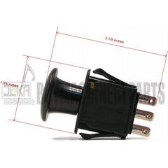 PTO Switch, 8 Terminal For Delta 6201-348, 6201348, 6204-348, 6204348 Lawn Mower