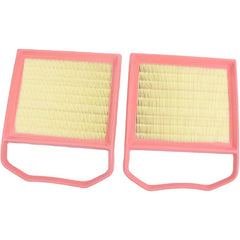 2PCS Engine Air Filter 12833070 2760940504 Compatible with Mercedes Benz W205 W207 W212 E400 S450 E400 GL450 GLS450 S550e S560e