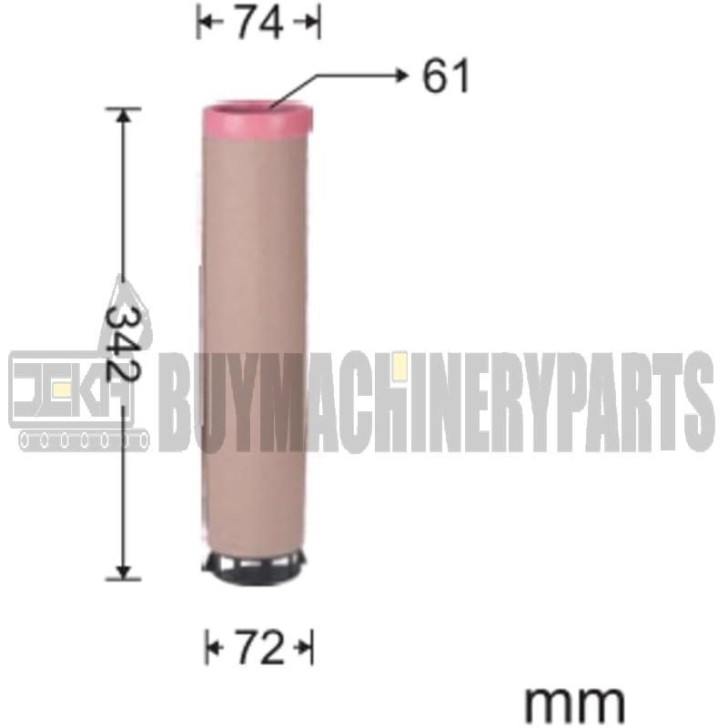 Air Filter 19111-13001 C15300/3 CF300 Fits for TAKEUCHI TB285 TB290 for JCB JS8075