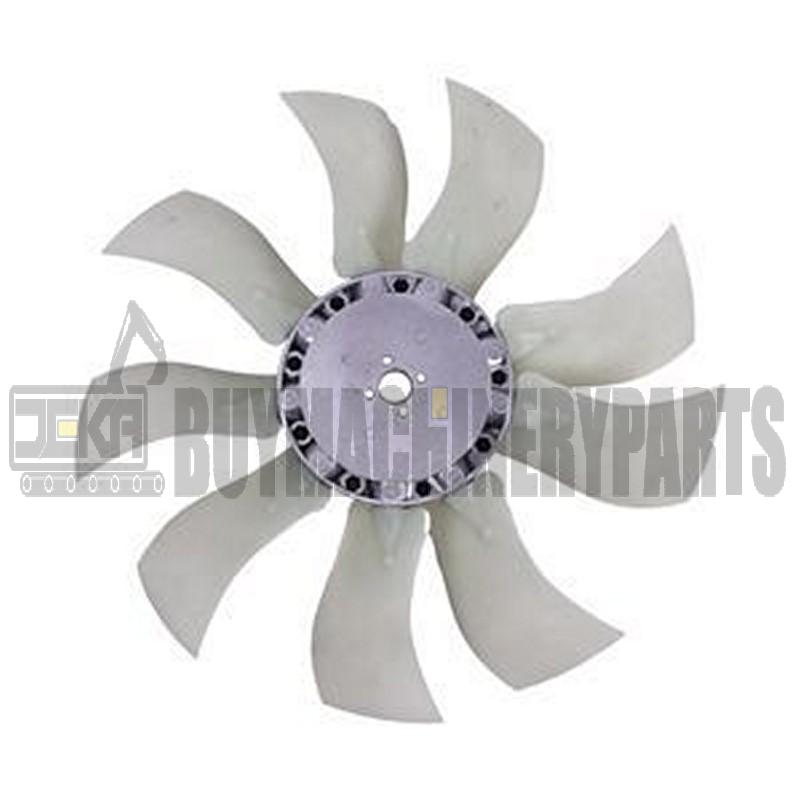 Radiator Fan 47488899 48076337 84374546 for New Holland Compact Track Loader C227 C327