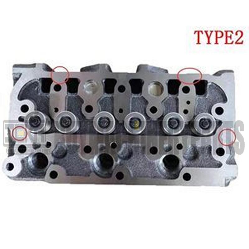 D722 D722-EB Cylinder Head Assembly With Full Gasket Kit for Kubota Engine Jacobsen Greens King IV Plus V and VI
