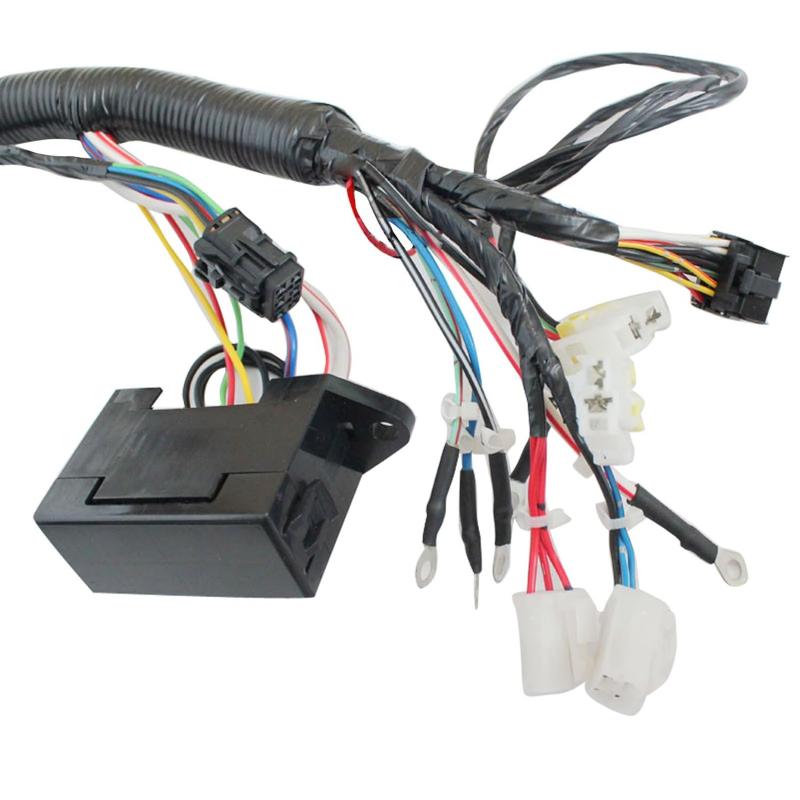 201-06-73113 Internal Wiring Harness - SINOCMP Inner Wiring Harness for Komatsu Excavator PC60-7 PC70-7 Excavator Parts, Under Lever Right Side