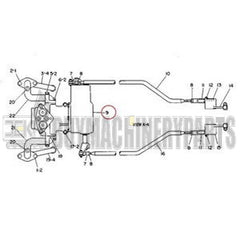 Control Valve 3T-8204 for Caterpillar CAT Engine 3306 Tractor D6D SR