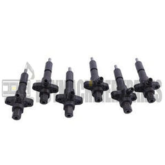 6 PCS Fuel Injector 1153002892 1-15300289-2 for Isuzu Engine 6SD1 Hitachi Excavator EX300-2 EX300-3 EX300-3C