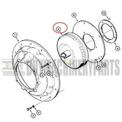 Torque Converter 103293A1 for CASE Loader 580G 480FLL 480F Forklift 584E 585E 586E