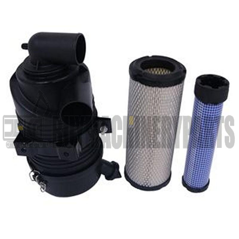 Air Filter Kit MIA11921 and Housing Assembly MIA11256 for Kawasaki Engine FX751V-BS04 John Deere Zero Turn Lawn Mower