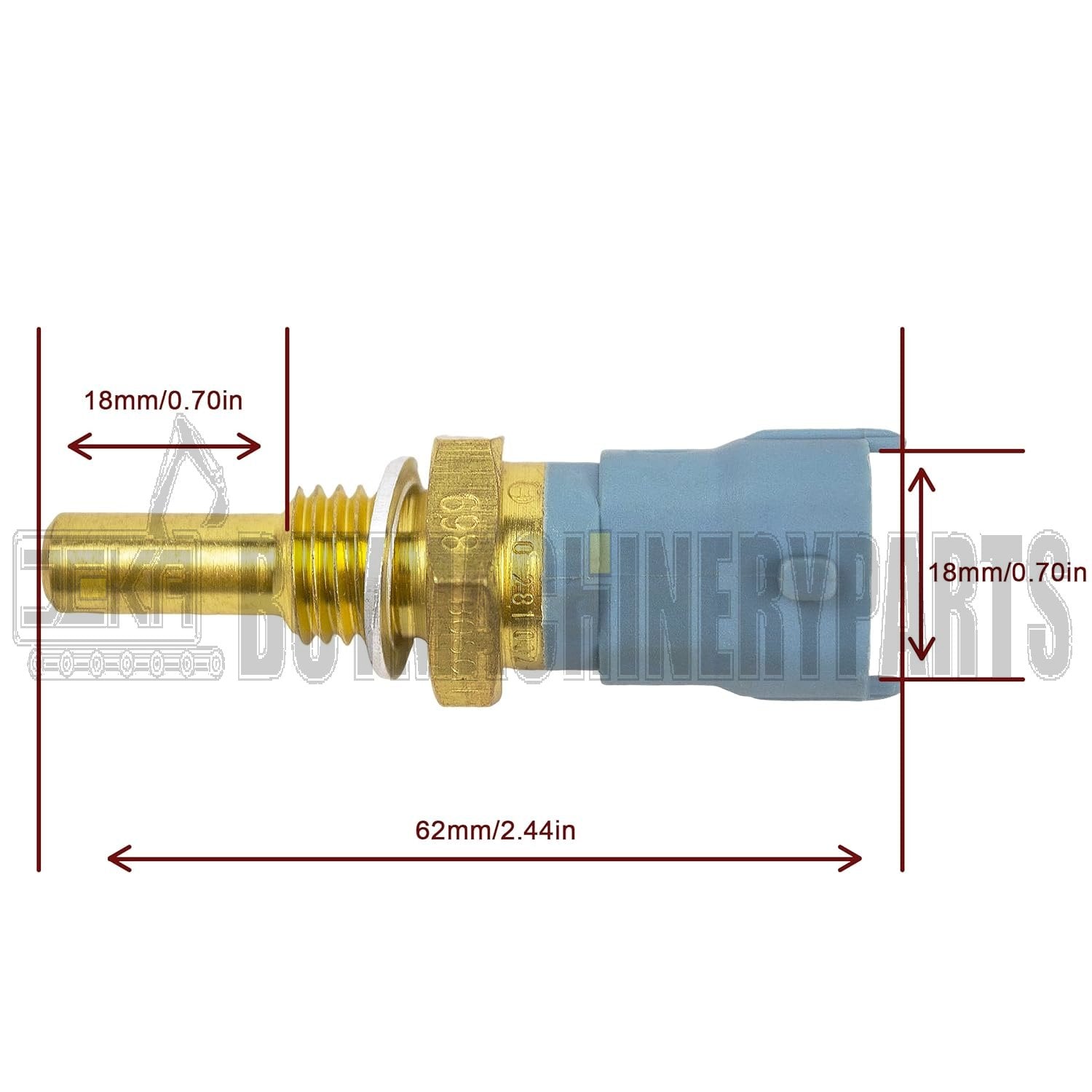 4010644 0281002209 Water Temperature Sensor Temp Switch Compatible With Scrambler Ranger 800 XP 900 570 ACE 570 EFI 500 570 700 800 900 XP Compatible With Polaris Sportsman 570 700 EFI 800 EFI