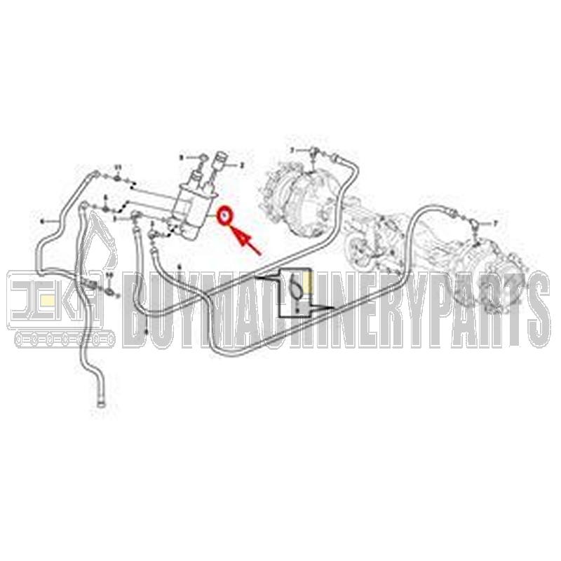 Brake Servo VOE15616192 for Volvo Backhoe Loader BL60B BL61B BL70B BL71B