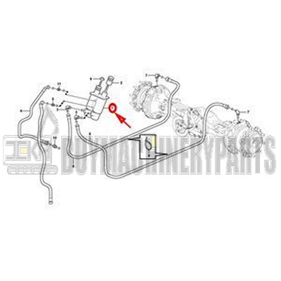 Brake Servo VOE15616192 for Volvo Backhoe Loader BL60B BL61B BL70B BL71B