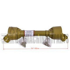 Tractor PTO Shaft Driveshaft for 1-3/8" x 6 Spline Both Ends 19.7"-23.6" Length Series 1