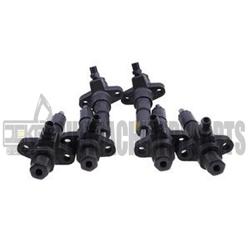 6 PCS Fuel Injector 1-15300250-2 for Isuzu Engine 6BD1 6BG1 Hitachi Excavator EX200-2 EX200-3