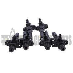 6 PCS Fuel Injector 1-15300250-2 for Isuzu Engine 6BD1 6BG1 Hitachi Excavator EX200-2 EX200-3
