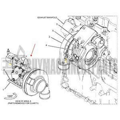 Turbo GTB3782L Turbocharger 424-3431 for Caterpillar CAT C9 C9.3 Engine 336E 627H 966K 972K D6T D7E