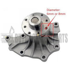Water Pump 8970739510 8971050120 for Isuzu Trooper 2.8 3.1 TD 4JB1 4JG2 Engine