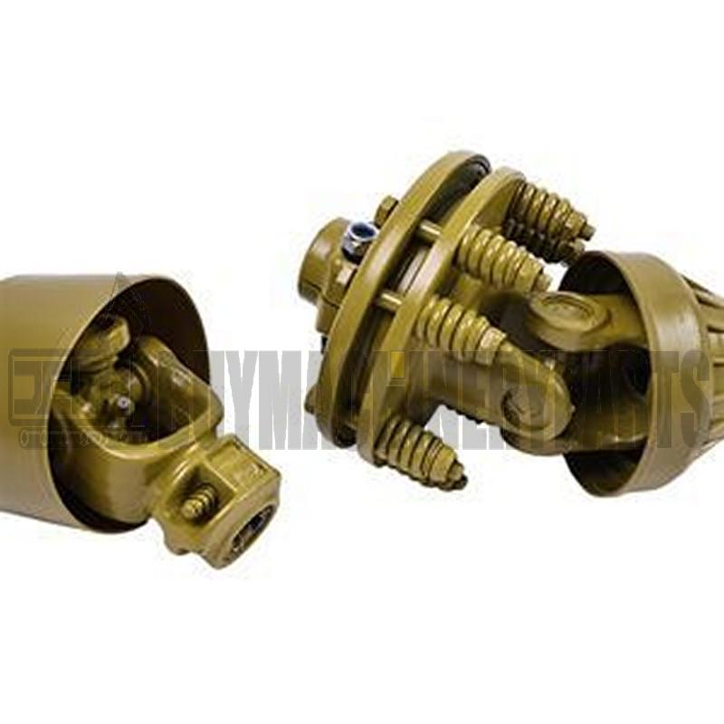 Tractor PTO Shaft Driveshaft for 1-3/8" x 6 Spline Both Ends 31.5"-41" Length Series 4