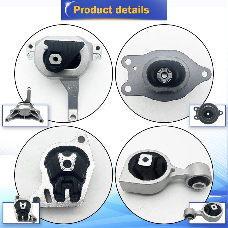 A4350 Front Torque Strut Engine Motor Engine Mount for 2007-2015 Nissan Altima L4 2.5L EM-9444, 11350JA00A, 11350JA80A