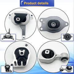 A4350 Front Torque Strut Engine Motor Engine Mount for 2007-2015 Nissan Altima L4 2.5L EM-9444, 11350JA00A, 11350JA80A