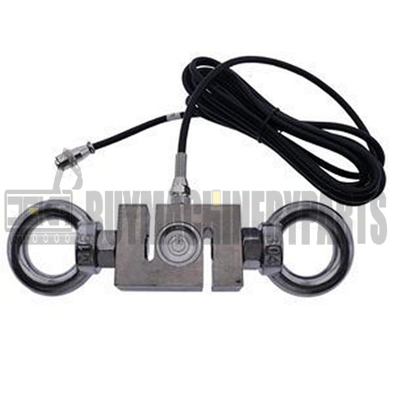 FM-204-1000K 9800N 1000kgf 2200Lbf Digital Force Gauge Push Pull Gauge Dynamometer with External Load Cell Sensor Peak Track Mode 0.5% Accuracy