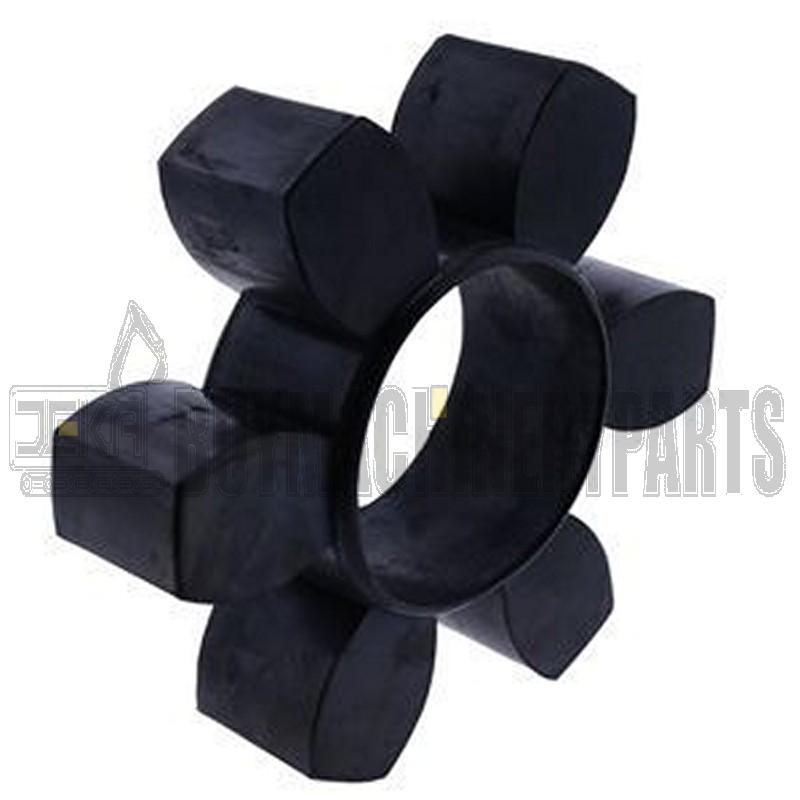 Air Compressor Spare Parts Flexible Rubber Spiders Shaft Coupling Elastic Block HRC150 for Fusheng