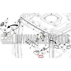 Floodlamp RE269638 for John Deere Tractor 5085M 5090R 5100E 9460R 9470R 9510R