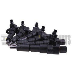 6 PCS Fuel Injector 1-15300250-2 for Isuzu Engine 6BD1 6BG1 Hitachi Excavator EX200-2 EX200-3