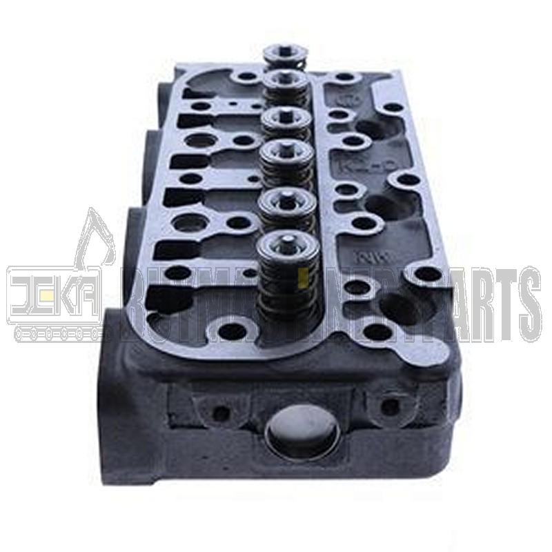 Kubota Engine D1105 Complete Cylinder Head with Full Gasket Kit for Bobcat Loader B100 B250 BL275 533 Excavator E25 Portable Power 6KW