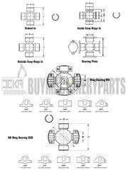 Slip Yoke 3-3-1481KX