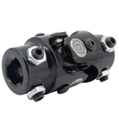 3/4" DD X 3/4" DD Universal Steering U Joint Single Shaft Coupler Black US NEW