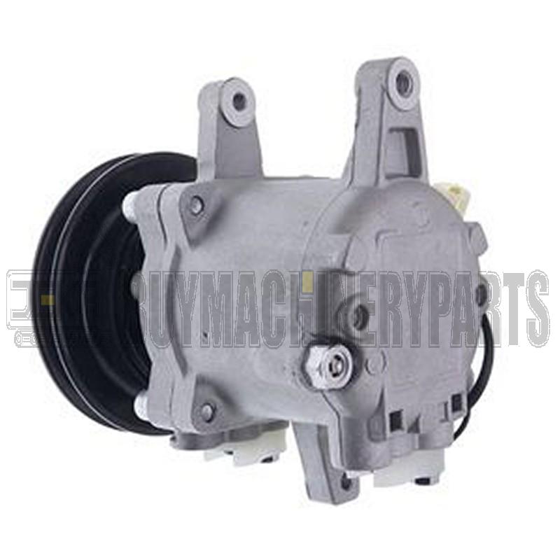 SV07EAir Conditioning Compressor 3C581-97590 for Kubota Tractor M108S M5040 M6040 M7040 M8540