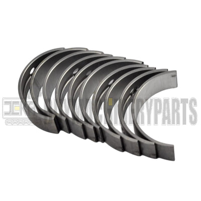 10PCS Main Rod Bearings Standard STD Compatible with Hyundai Sonata Santa Tucson 2012-2018, Crankshaft Main Bearing Set Compatible with Kia Optima Sportage 2011 2012 2013 2014 2015 2016