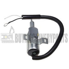 Fuel Shut Off Solenoid 185208 For Isuzu Engine 4JG1-TPA 12V Gehl CTL70 Mustang MTL20 Track Loader