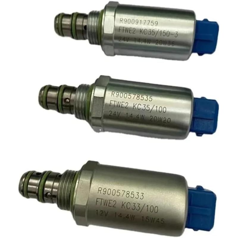 Excavator Solenoid Valve FTWE2 KC33100 1.2V 14.4W 15W4.5 R900578533