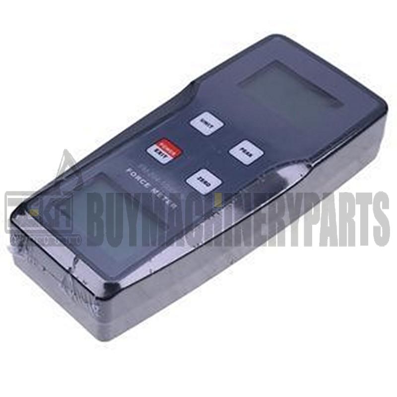FM-204-1000K 9800N 1000kgf 2200Lbf Digital Force Gauge Push Pull Gauge Dynamometer with External Load Cell Sensor Peak Track Mode 0.5% Accuracy