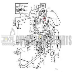 Turbo K27 Turbocharger 3802068 for Volvo Penta Engine TAMD72 TAMD71A TAMD72A