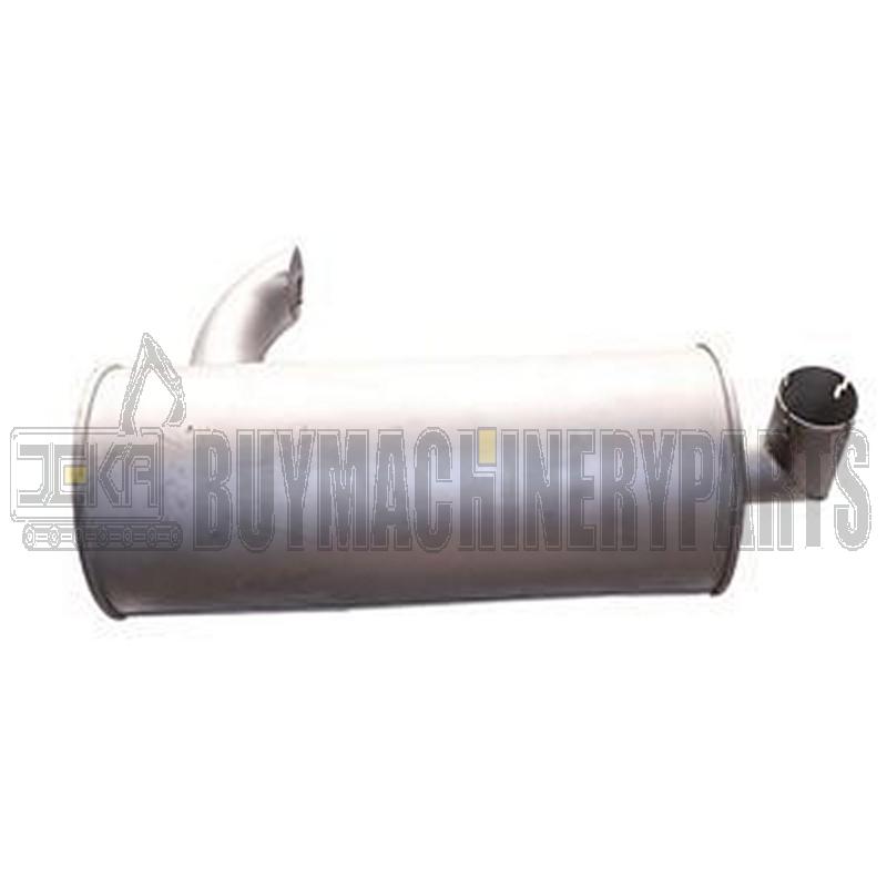 Muffler Silencer 4256163 with U Bolt 4252533 and Clamp 4257014 for Isuzu 6BD1 Hitachi EX200-2 EX200-3 EX200LC-2 EX200LC-3 EX200-3E EX200K-2 EX200K-3
