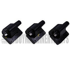 3 PCS OEM Ignition Coil MIA11721 for Yanmar Engine 3TNV70 John Deere Gator Utility Vehicle XUV UV72 4X4 XUV825i