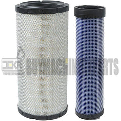 Air Filter P780523 P780522 P181139 For Caterpillar E319C E319D E70B For Komatsu PC110-8MO PC120-6E PC120-6EO PC120-7 PC120-7 PC128-7 PC130-6 PC130-7 PC130-8 PC130-8MO PC160-7 PC160LC-7