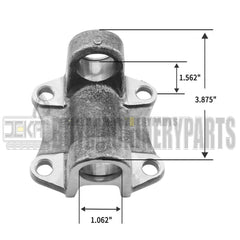 Drive Shaft Flange Yoke 2-2-489 fit for 1330 Series Outside Lock Up U Joint
