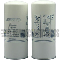 20976003 Fuel Filter Replaces 20972293, 22480372, 20430751, FF5507, BF7943, 33721, P550529, LFF8059, FF42128NN, BF7814 Compatible with Volvo VNL 760 860 Truck VE D12D D13 Engine (Pack of 1)